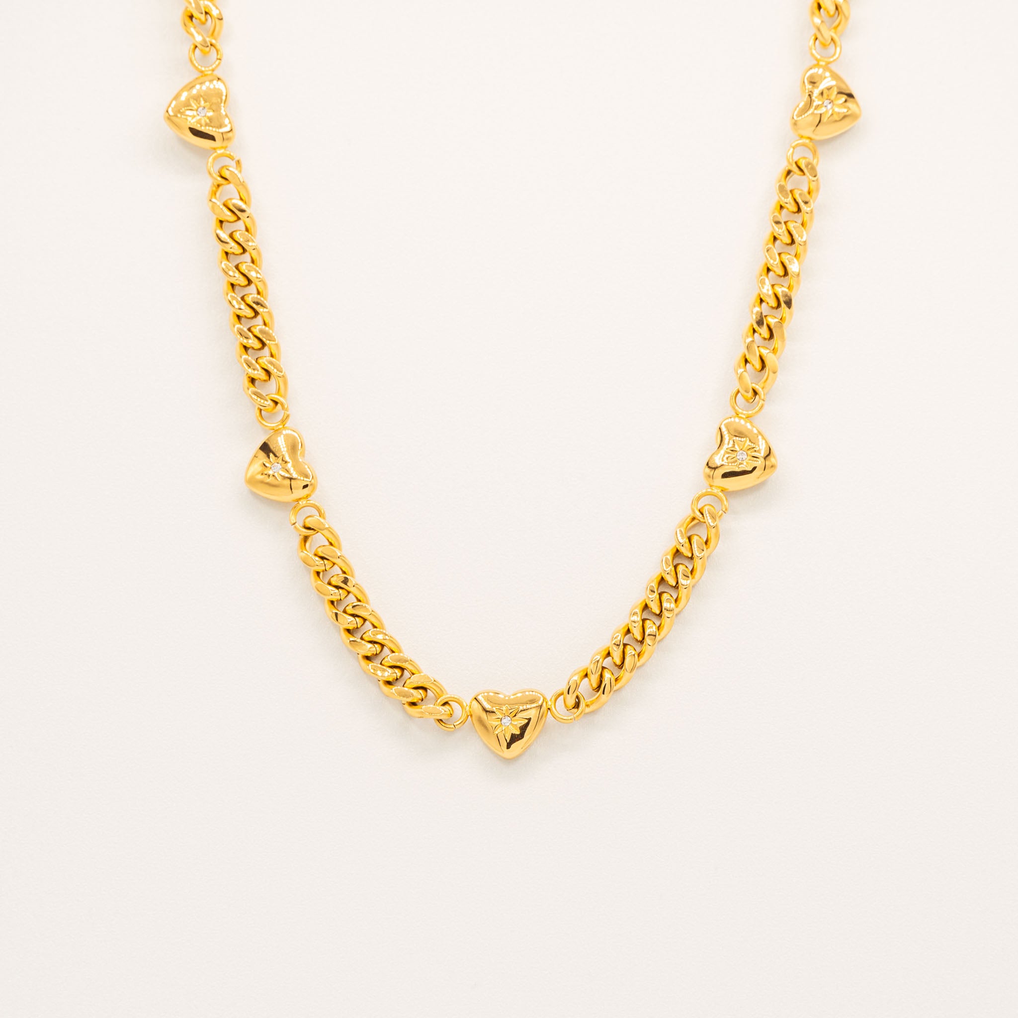 Heart Necklace-Necklaces-Jessica Wang