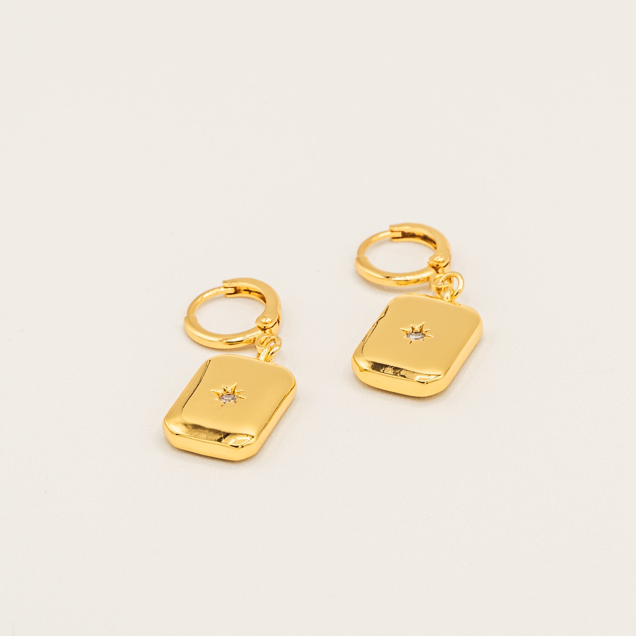 North Star Earrings-Earrings-Jessica Wang