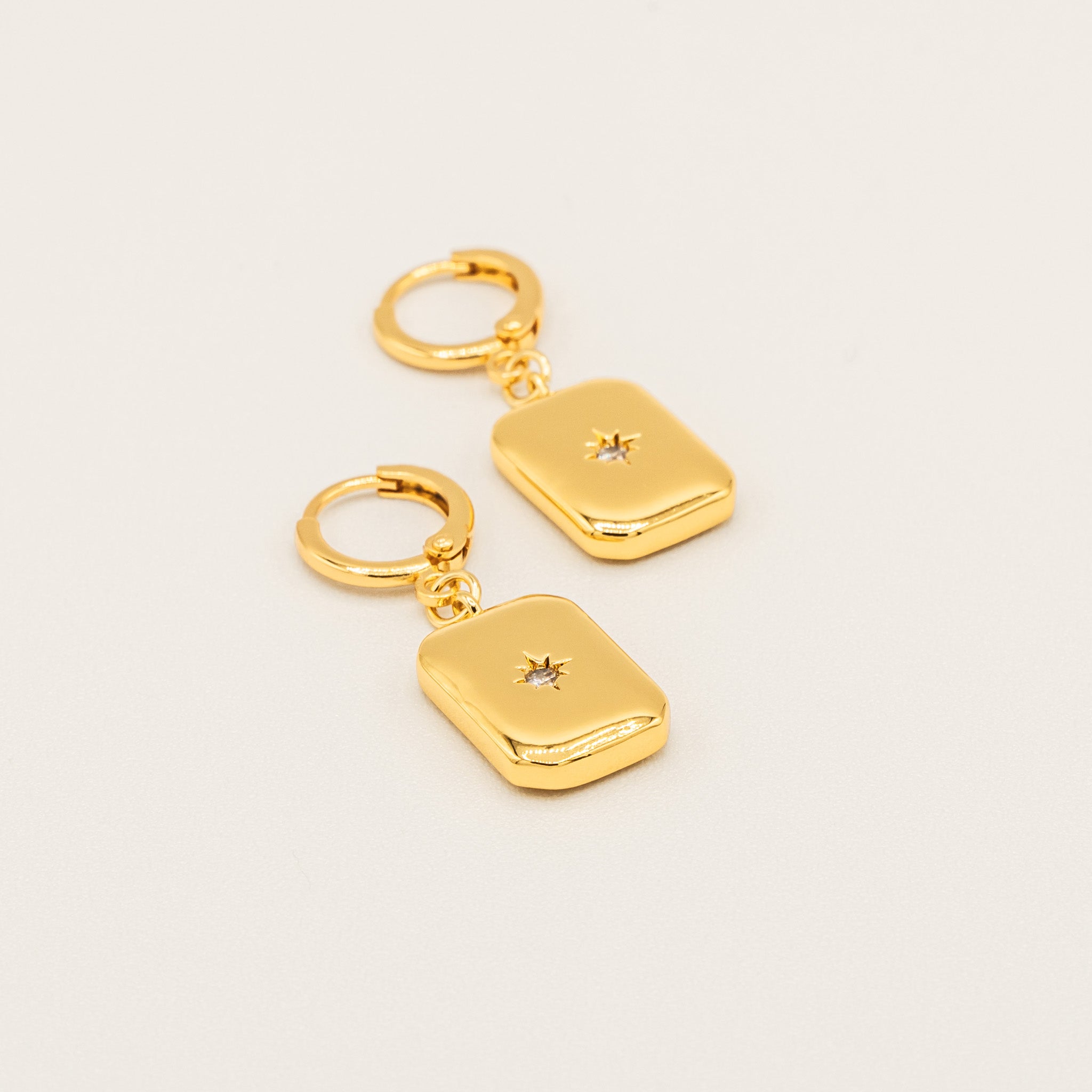 North Star Earrings-Earrings-Jessica Wang