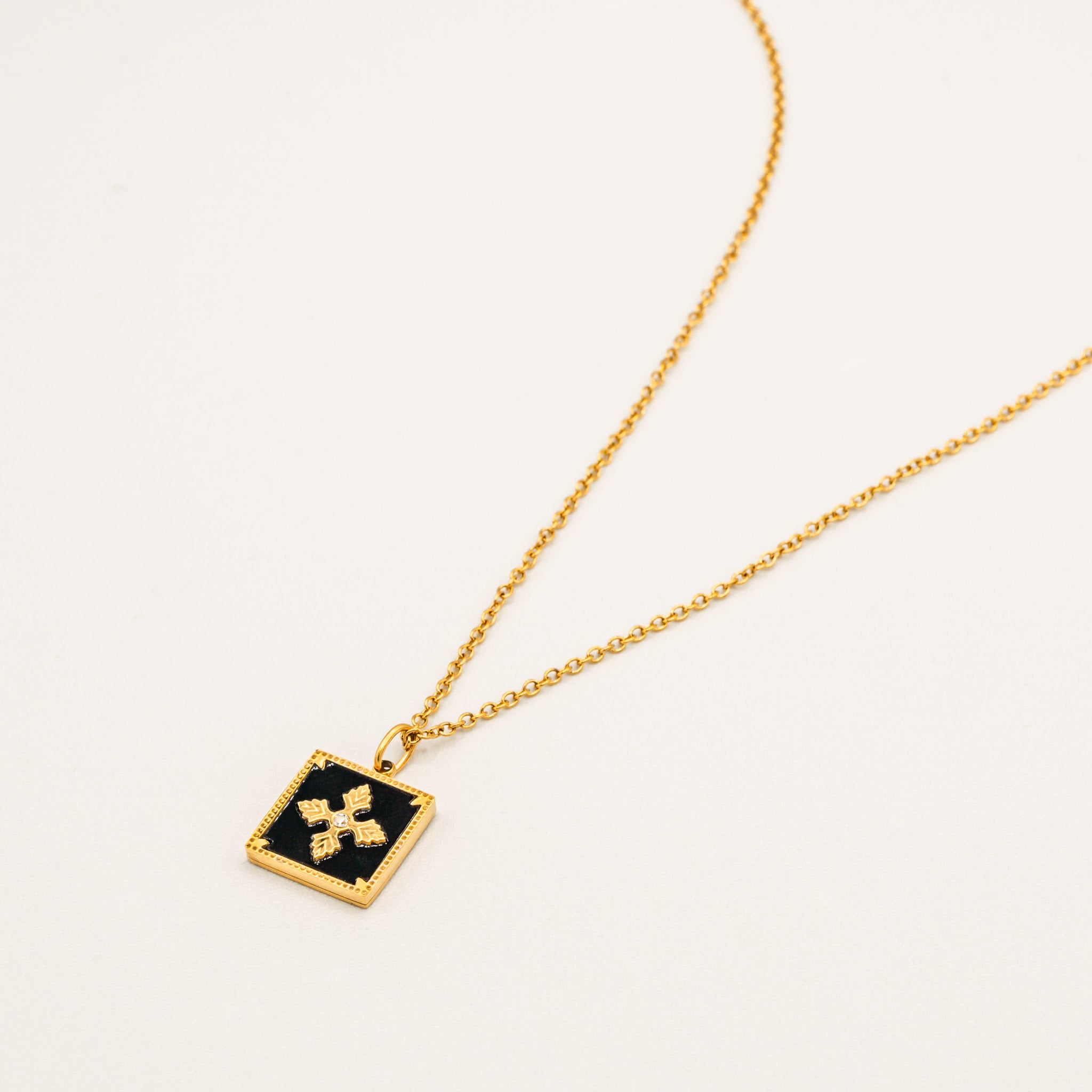 Snow Necklace-Necklaces-Jessica Wang