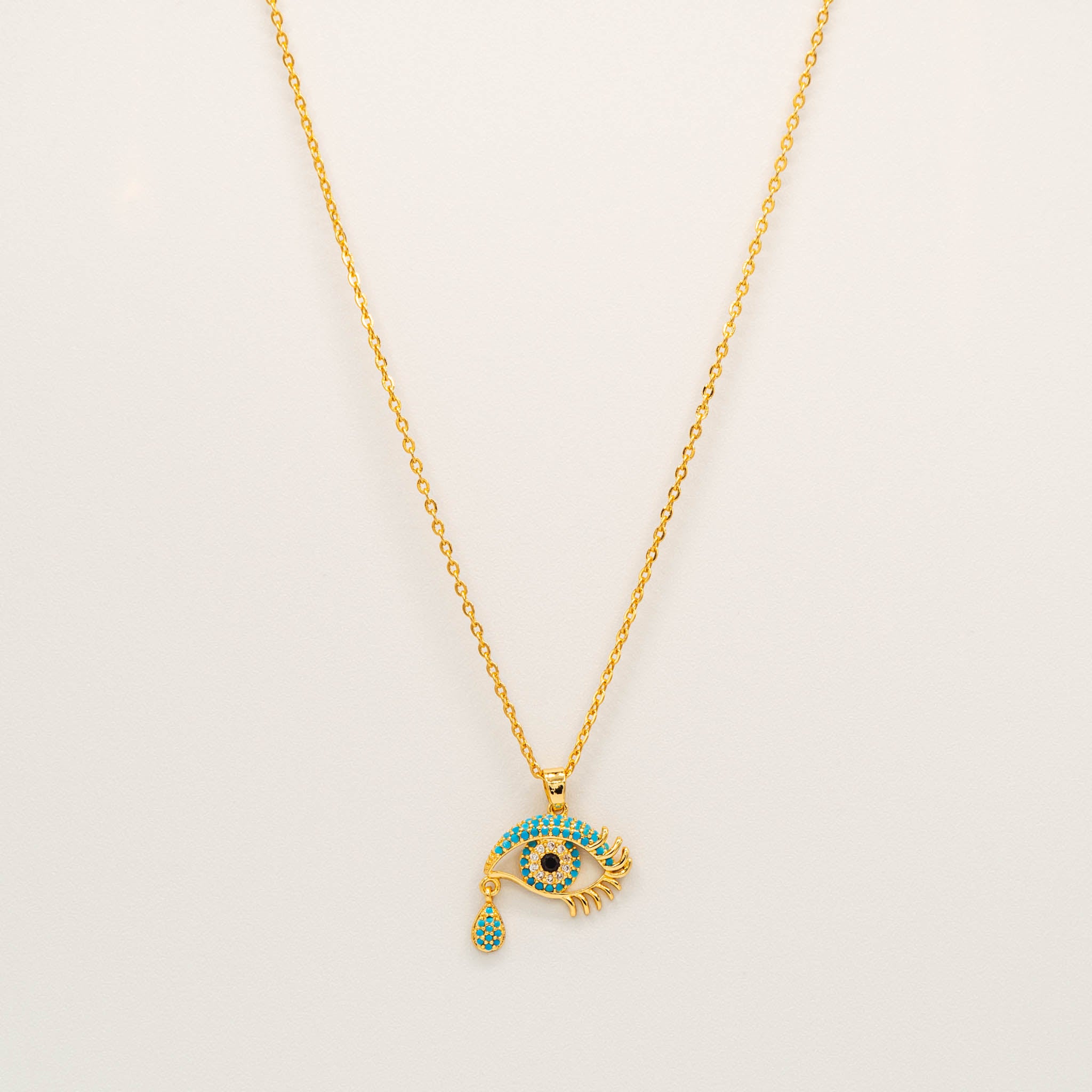 Tear Drop Necklace-Necklaces-Jessica Wang