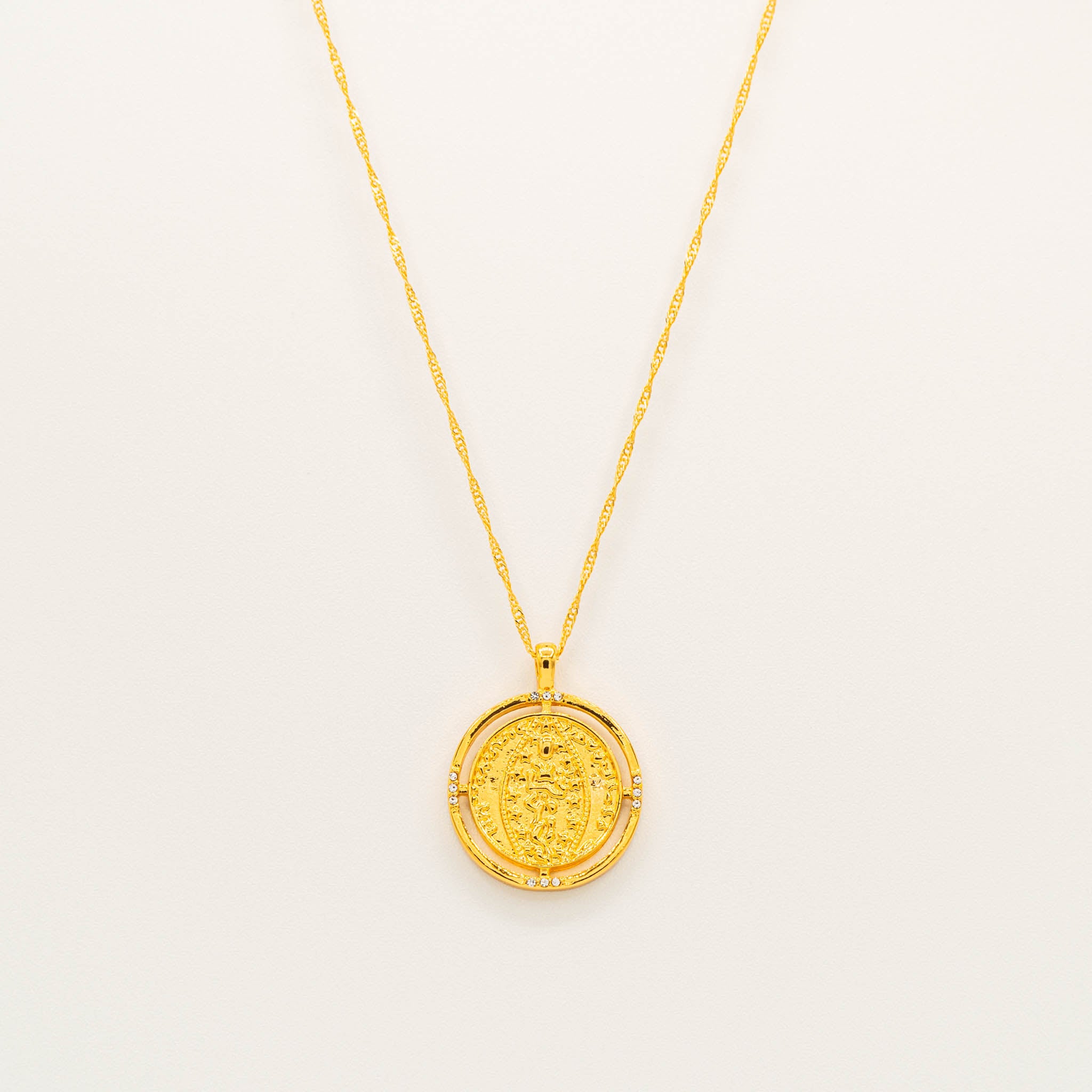 Coin Necklace-Necklaces-Jessica Wang
