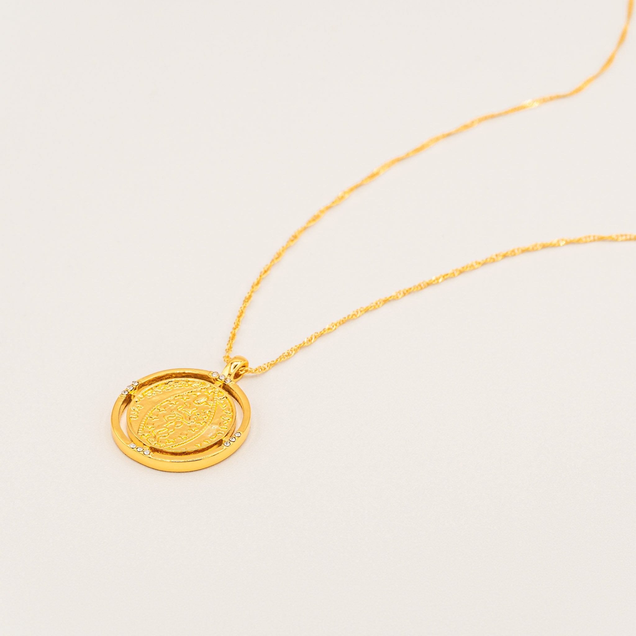 Coin Necklace-Necklaces-Jessica Wang