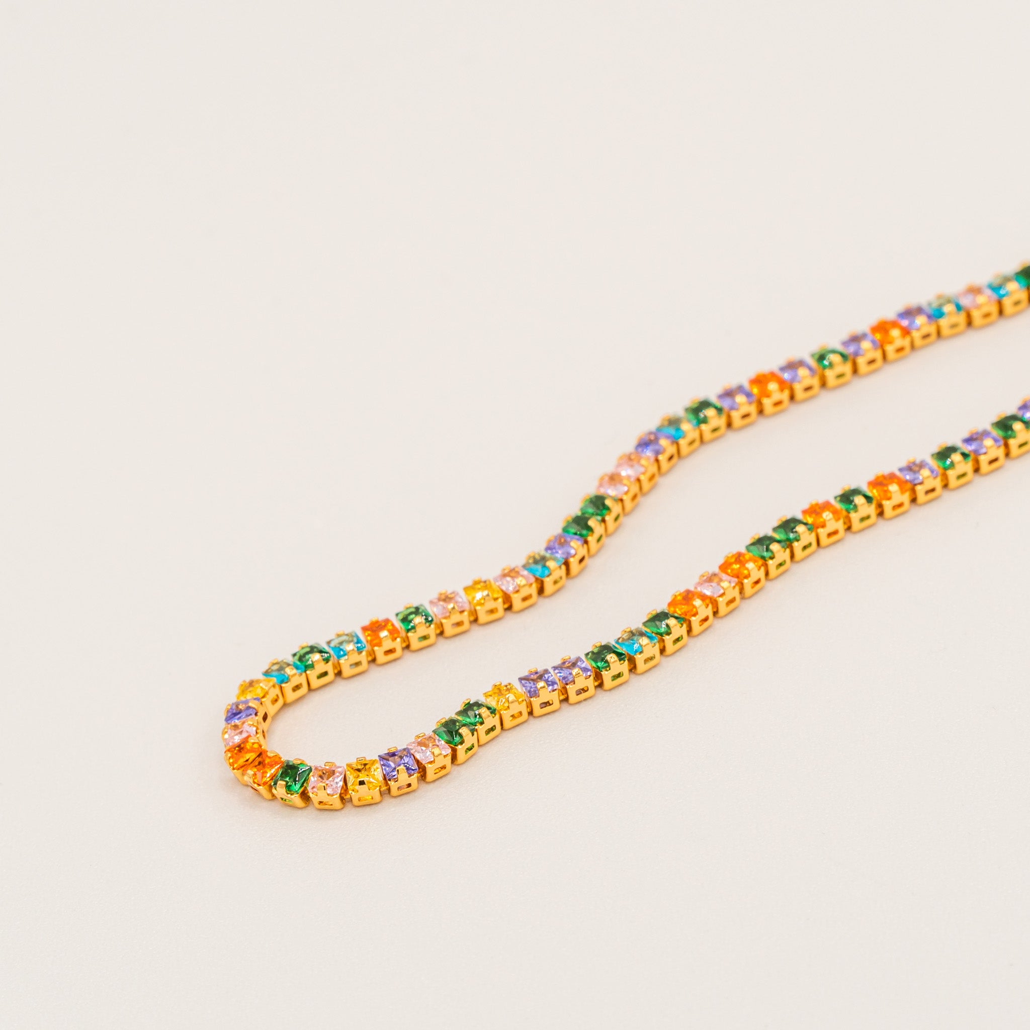 Colorful Gem Necklace