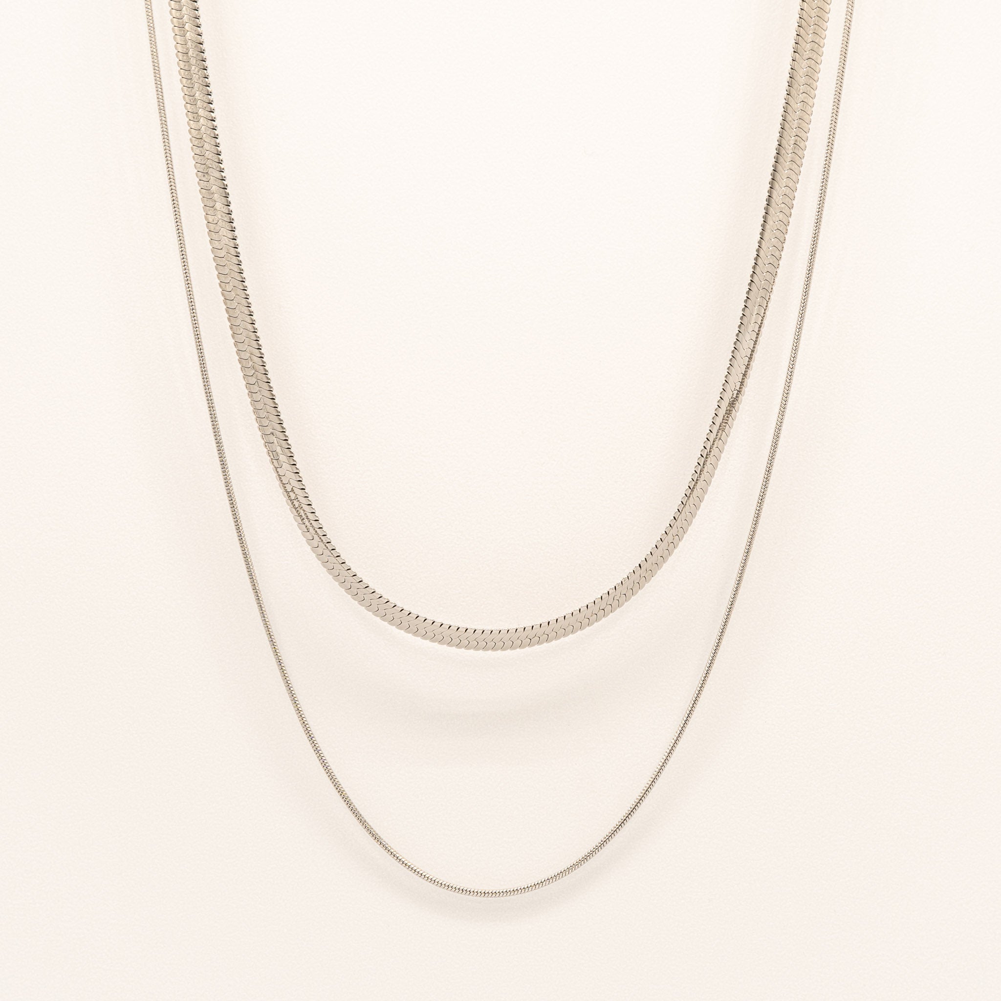 Double Layer Viper Necklace