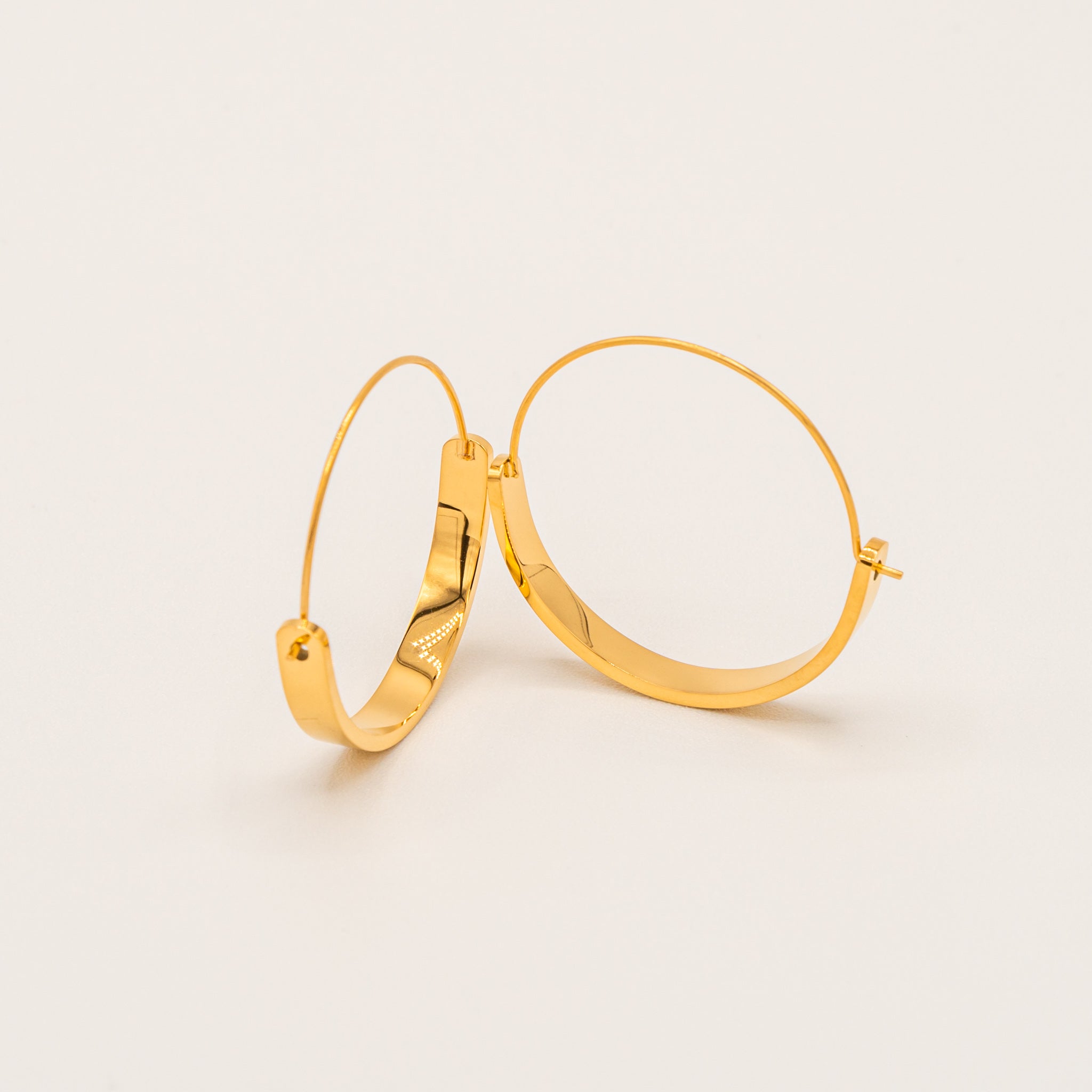 Gaia Hoop Earrings