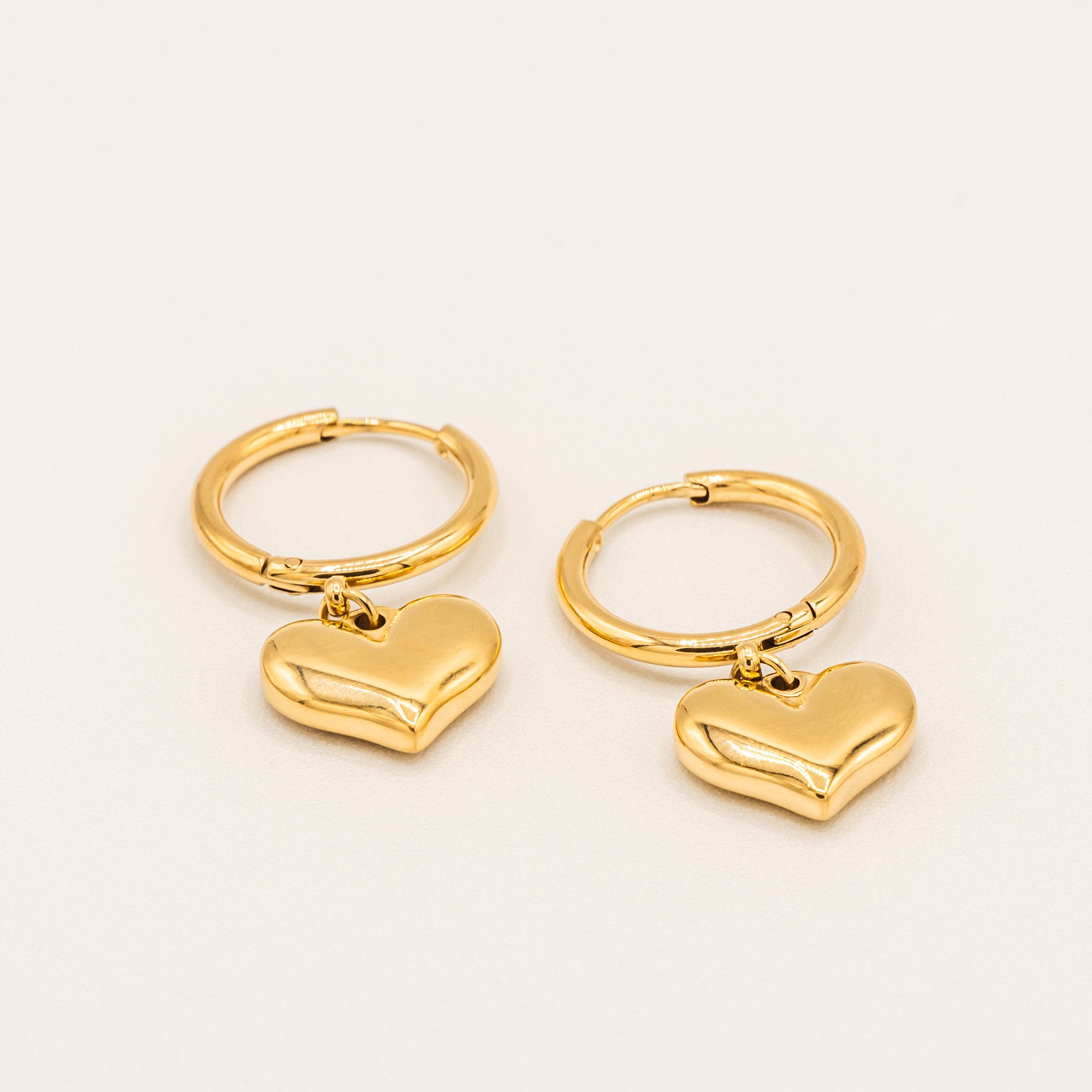 Heart Earrings-Earrings-Jessica Wang