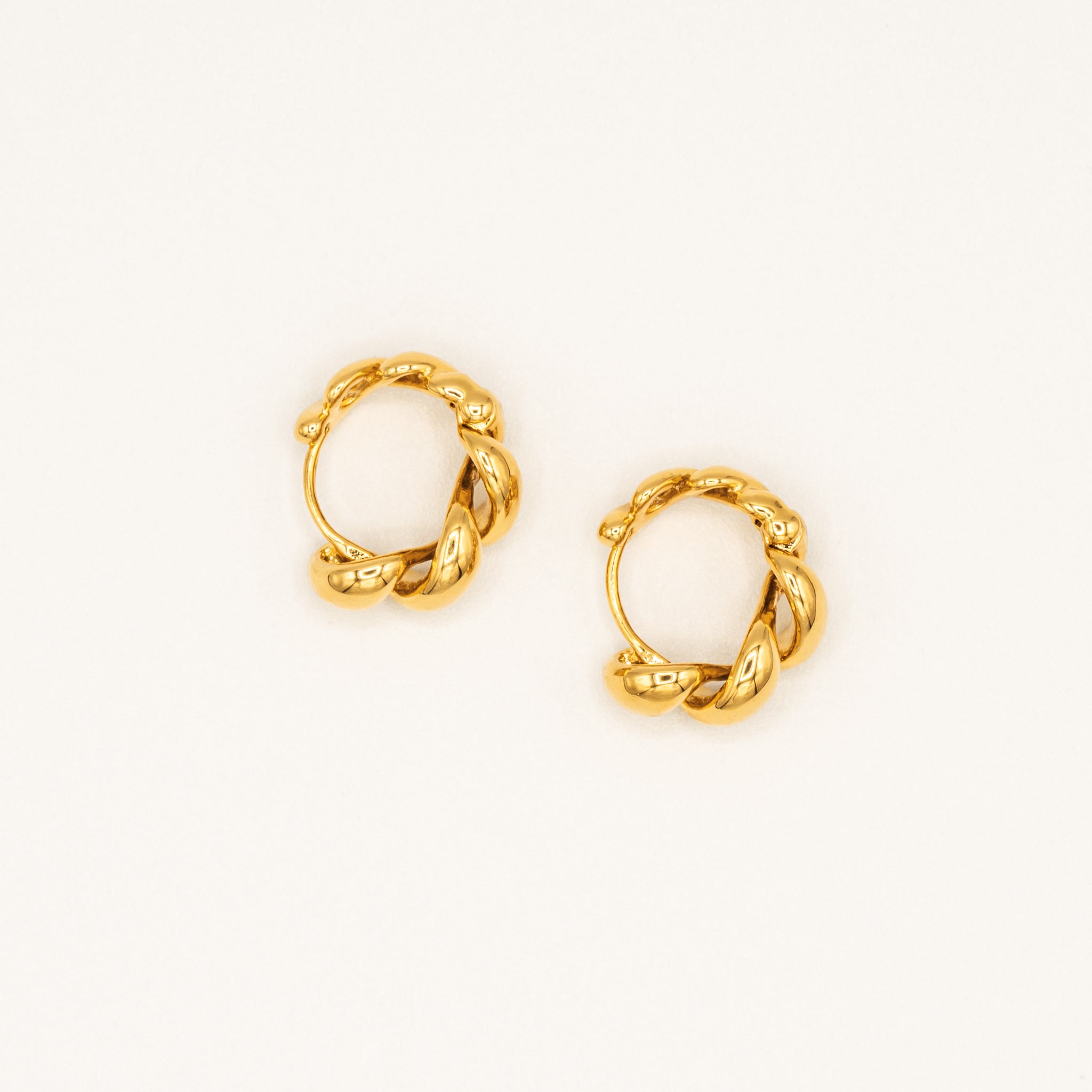 Lava Huggie Earrings-Earrings-Jessica Wang
