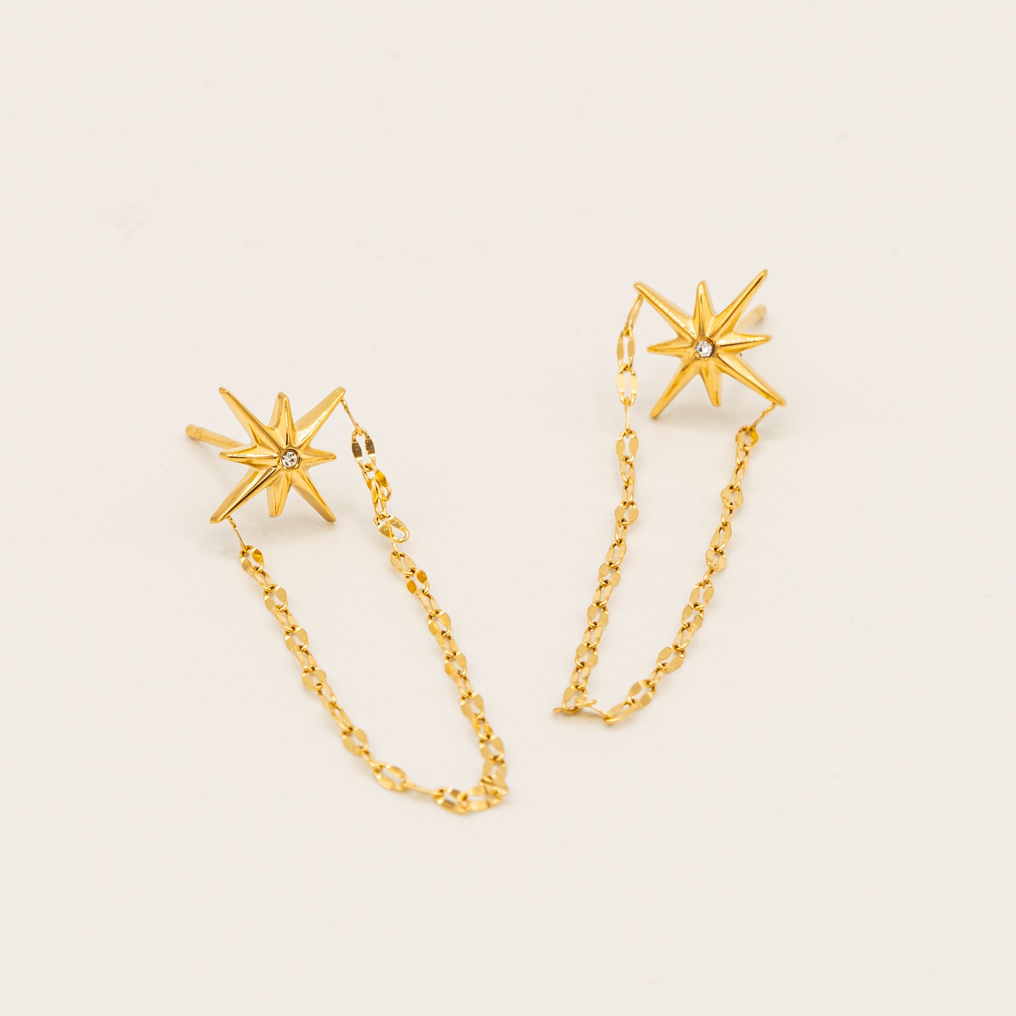 Lucky Star Earrings-Earrings-Jessica Wang