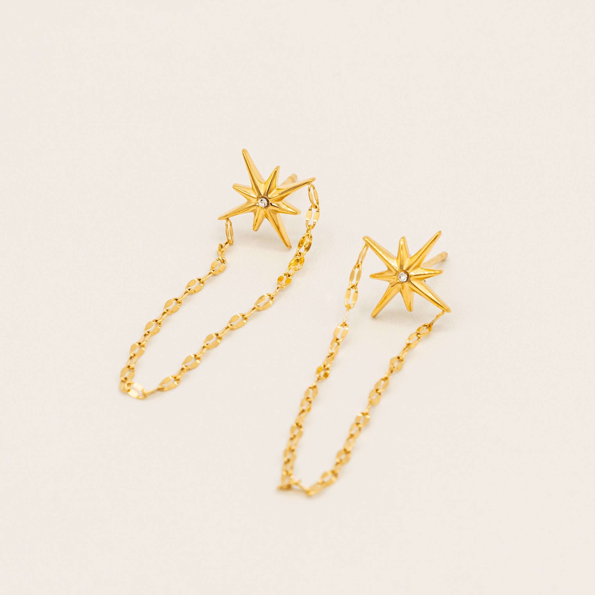 Lucky Star Earrings-Earrings-Jessica Wang