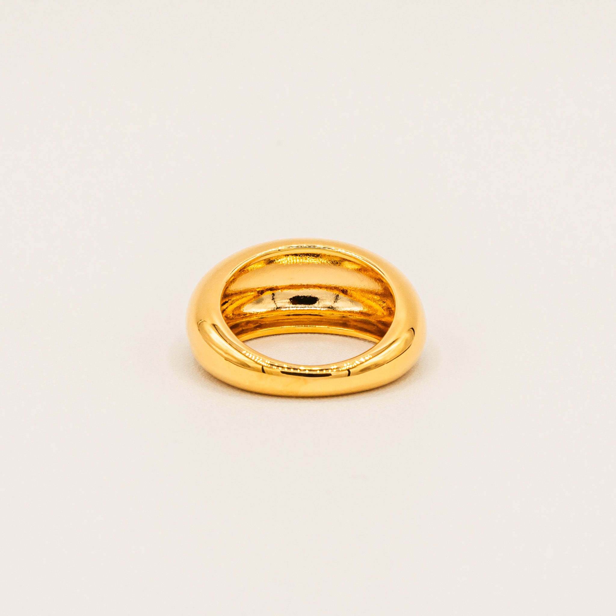 Dome Gold Ring