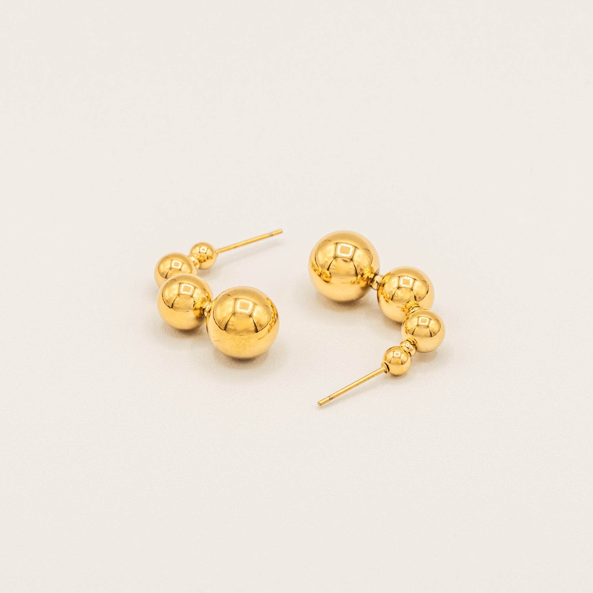 Orb Swing Earrings-Earrings-Jessica Wang