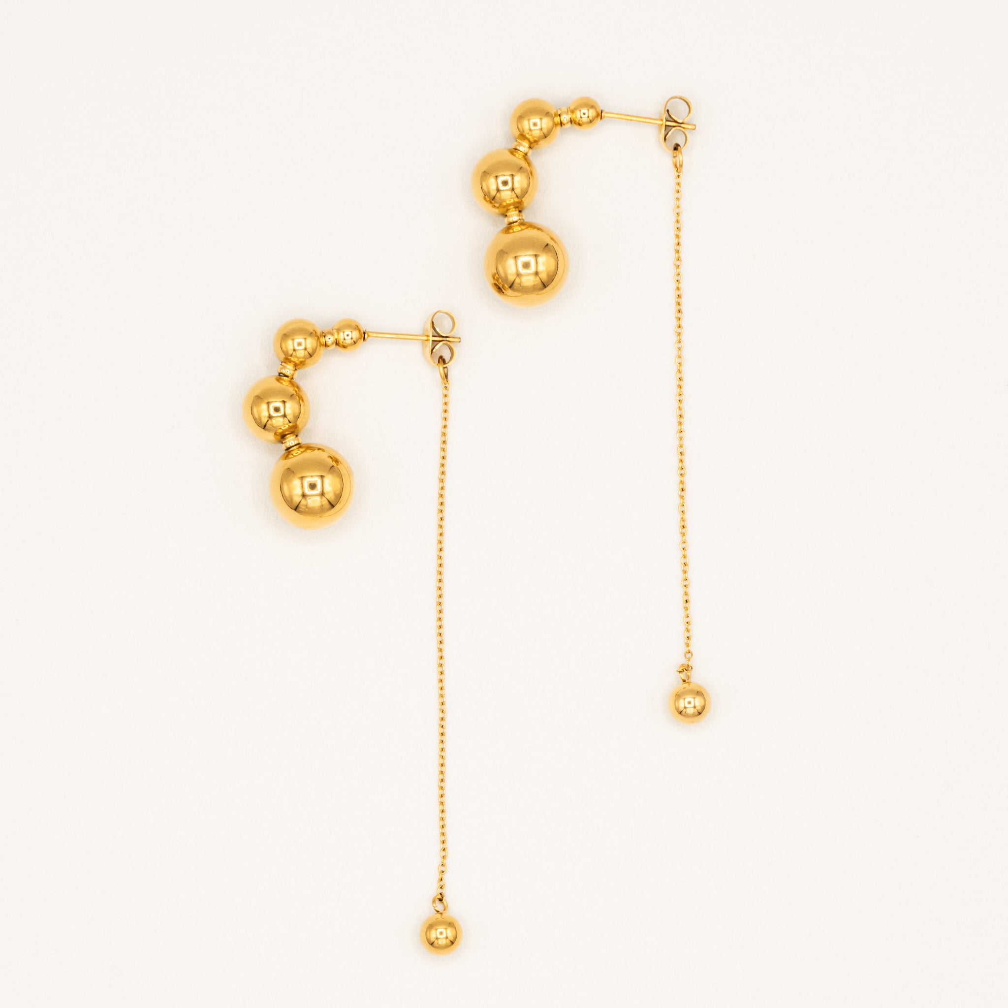 Orb Swing Earrings-Earrings-Jessica Wang