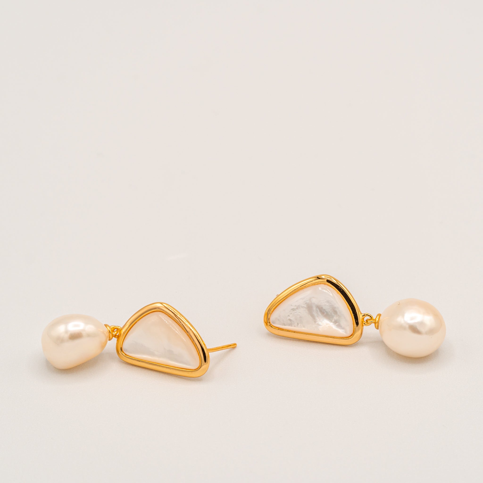 Bold Pearl Drop Earrings