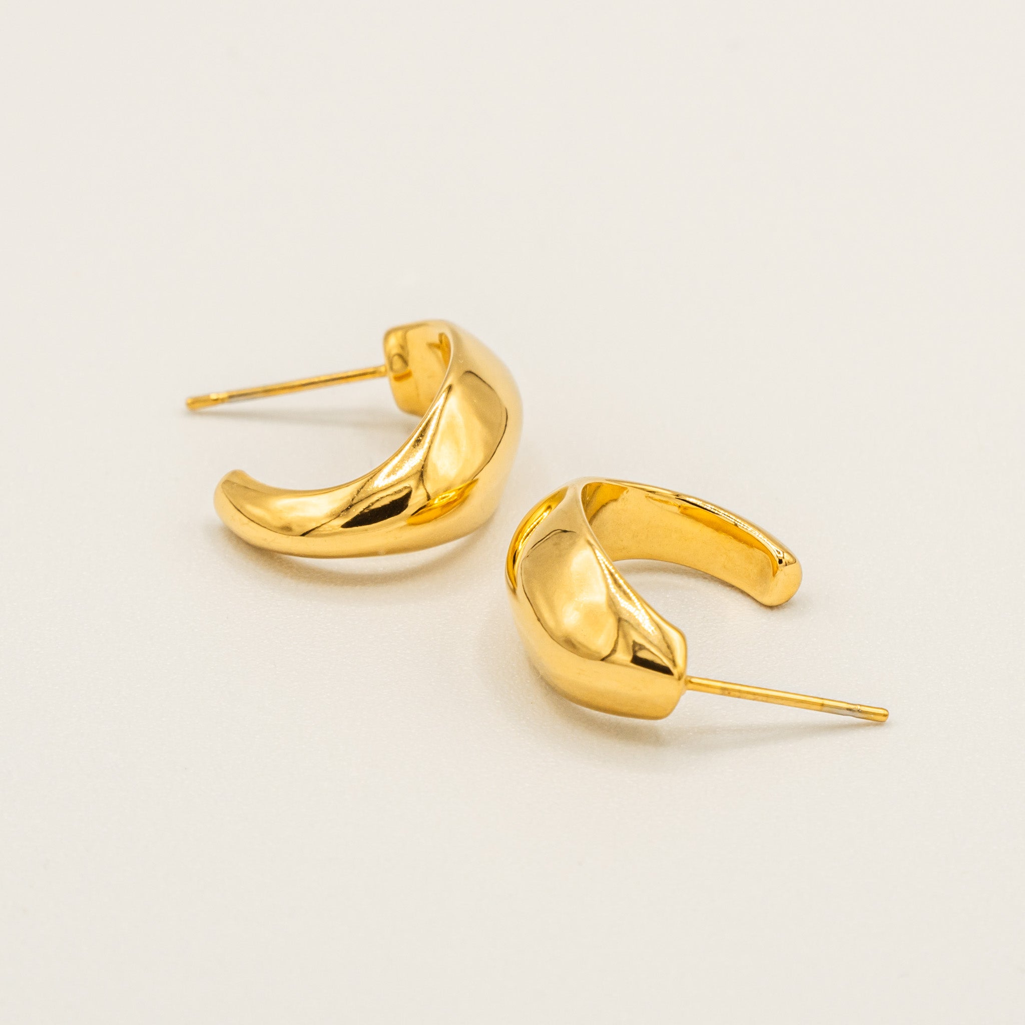 Shield Earrings-Earrings-Jessica Wang