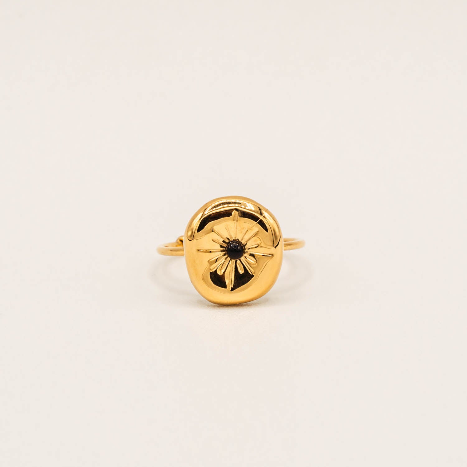 Sun Flower Ring-Rings-Jessica Wang