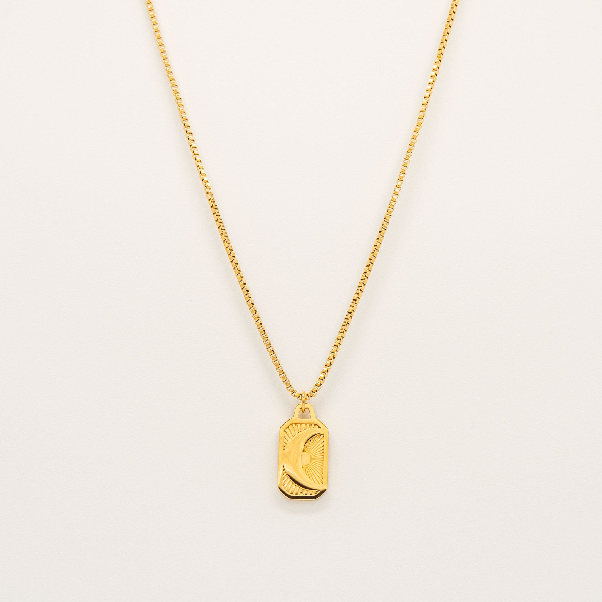 Sun & Moon Necklace-Necklaces-Jessica Wang