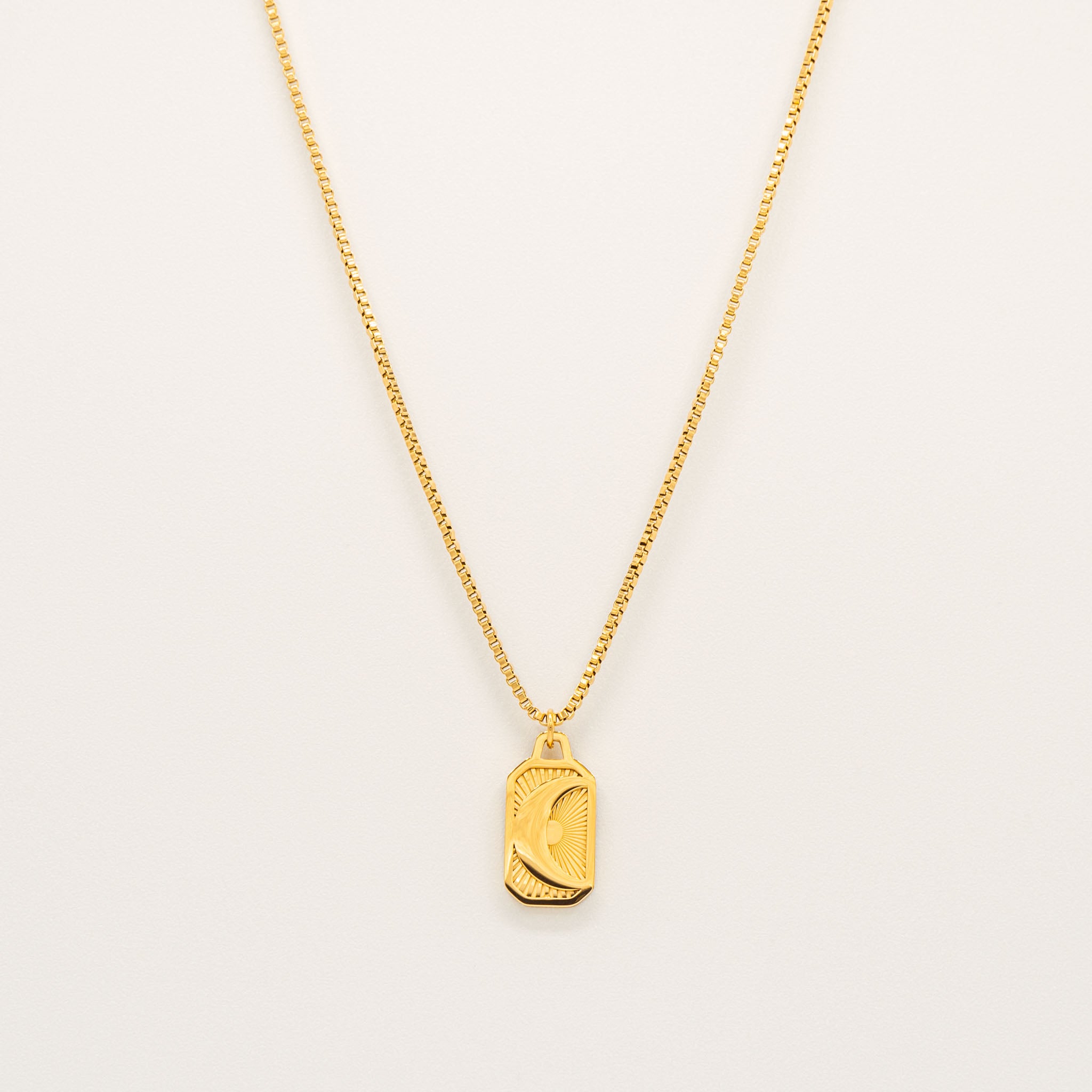 Sun & Moon Necklace-Necklaces-Jessica Wang