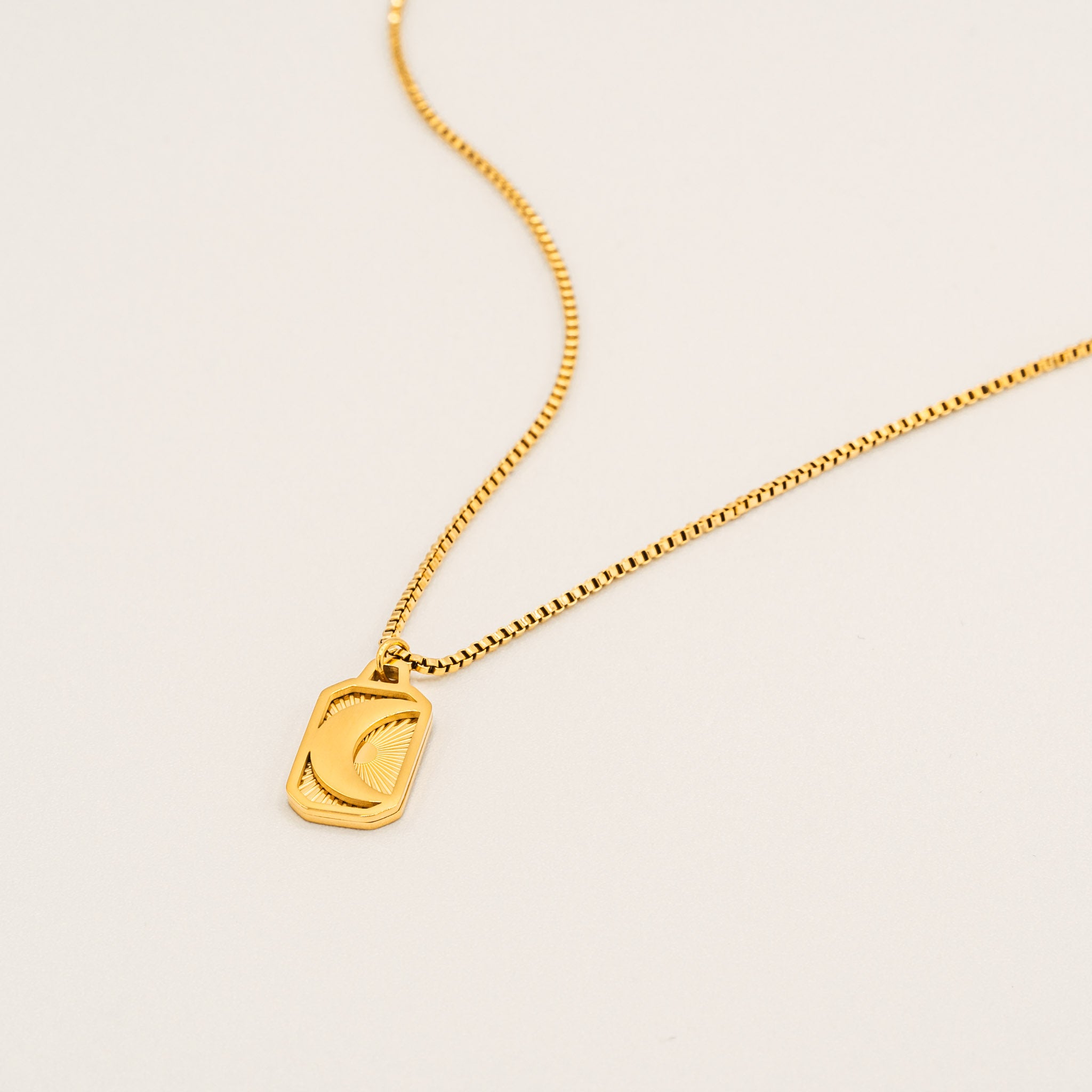 Sun & Moon Necklace-Necklaces-Jessica Wang