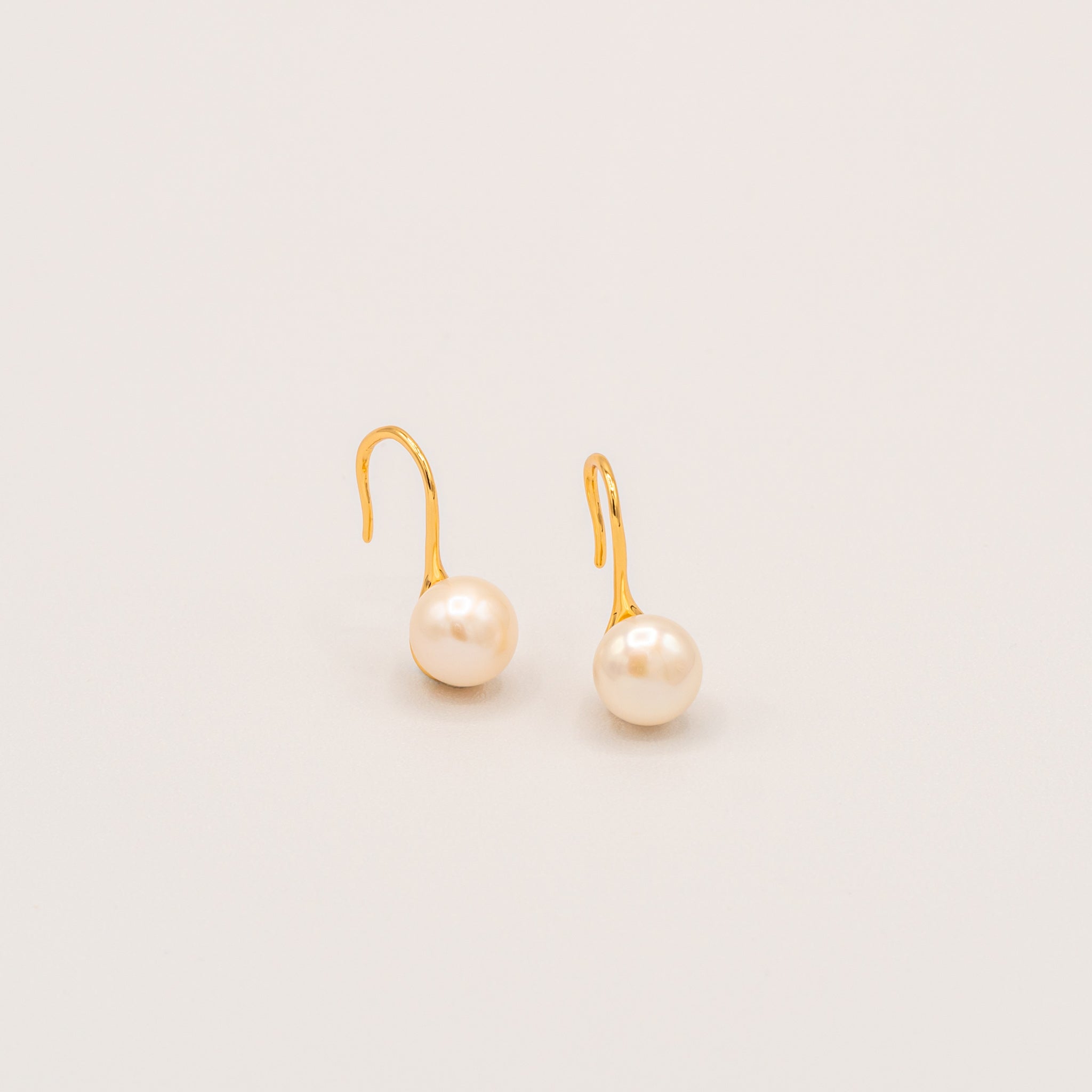 Teardrop Pearl Earrings