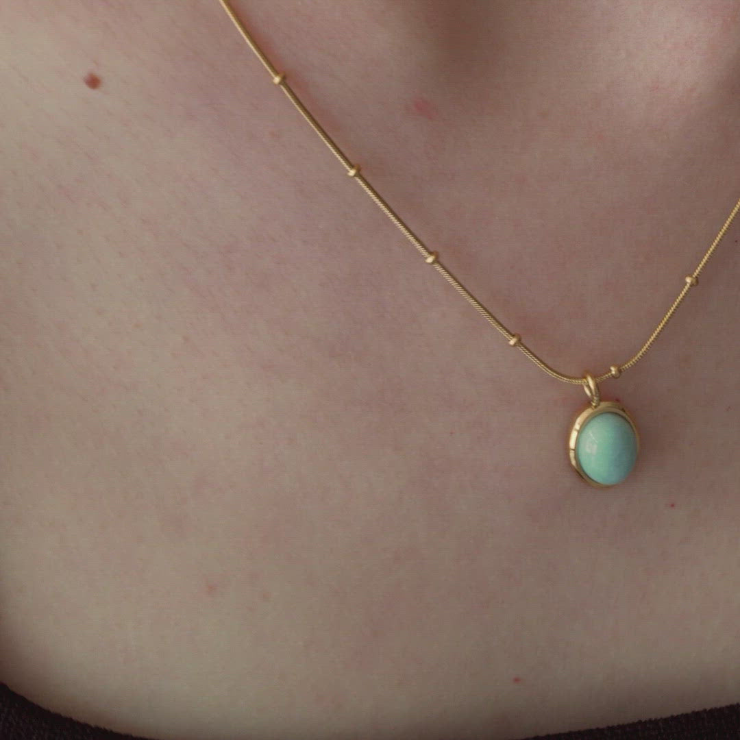 Aqua Necklace