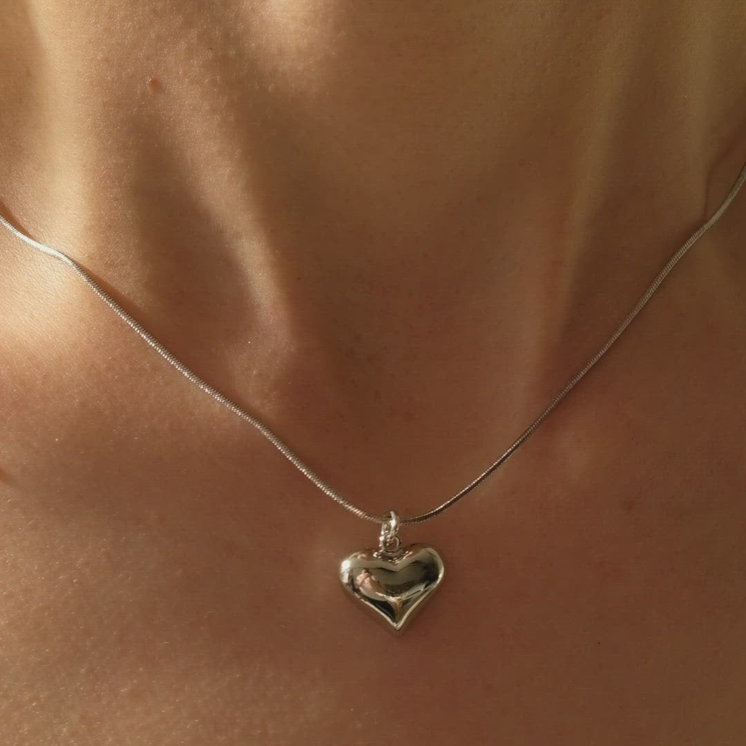 Silver Heart Necklace