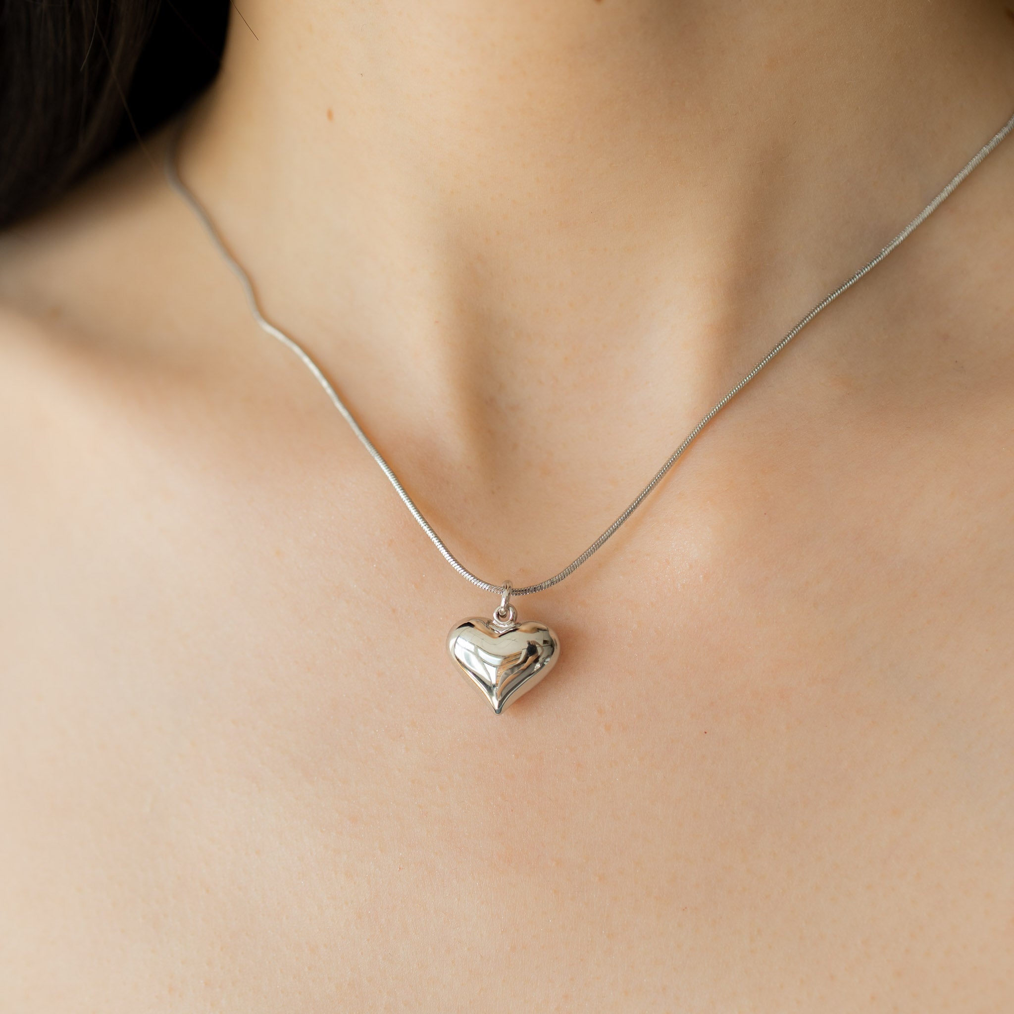 Silver Heart Necklace