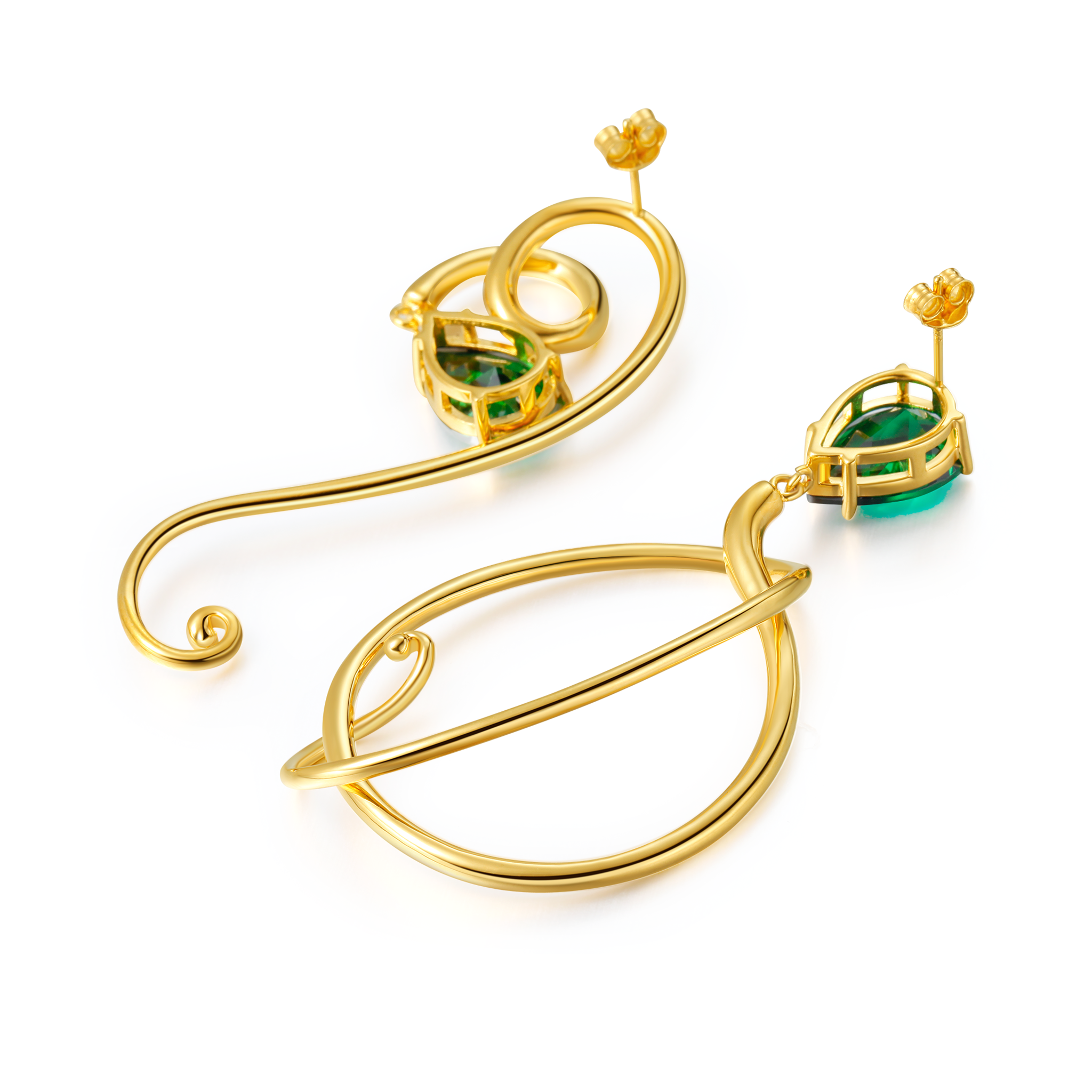 Medusa Earrings-Earrings-Jessica Wang