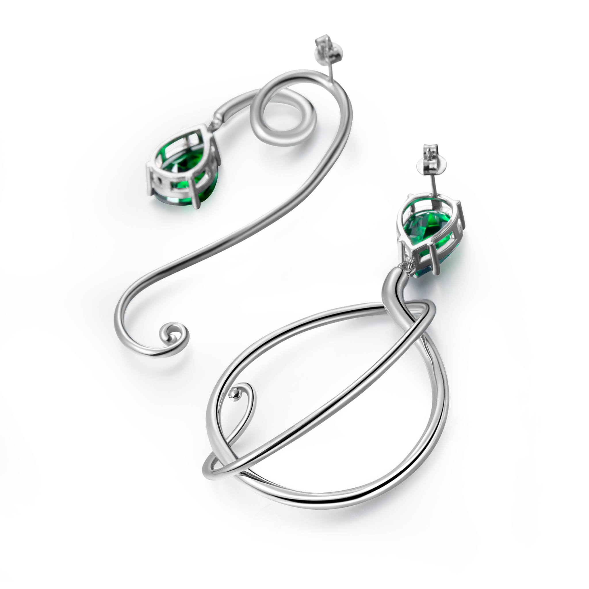 Medusa Earrings-Earrings-Jessica Wang